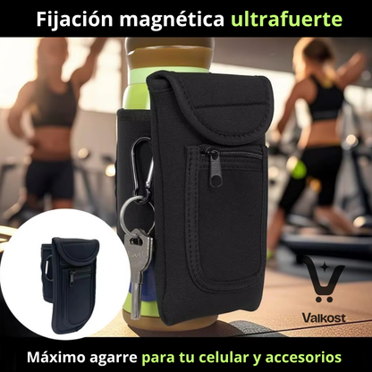 Bolsillo magnético para gimnasio