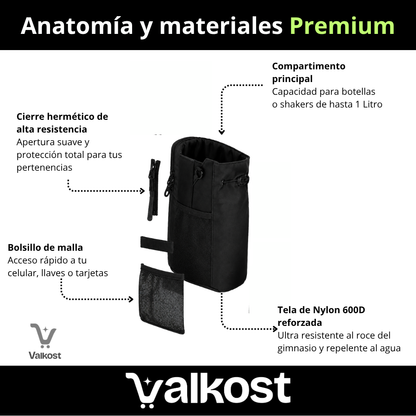 Bolso magnético de gimnasio